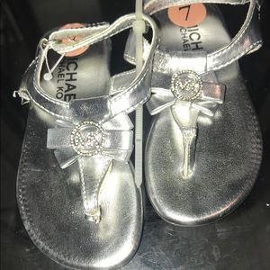Little girls Michael Kors sandals